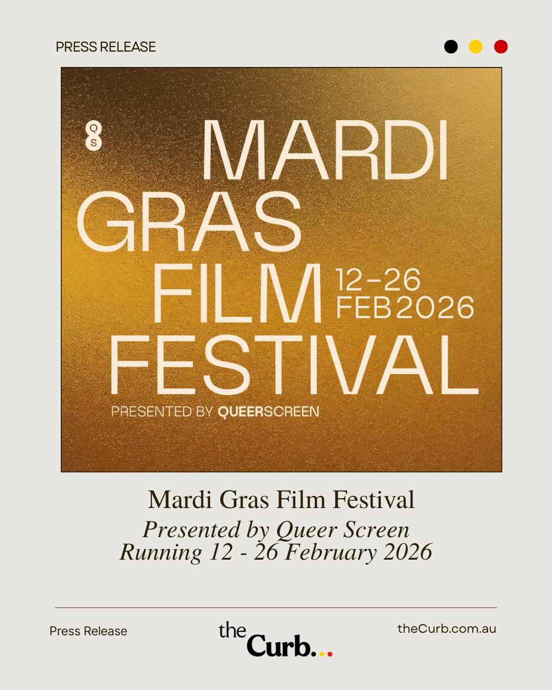 Gras Programme Queer Screen Unveils Full Program for the 33rd Mardi Gras Film Festival