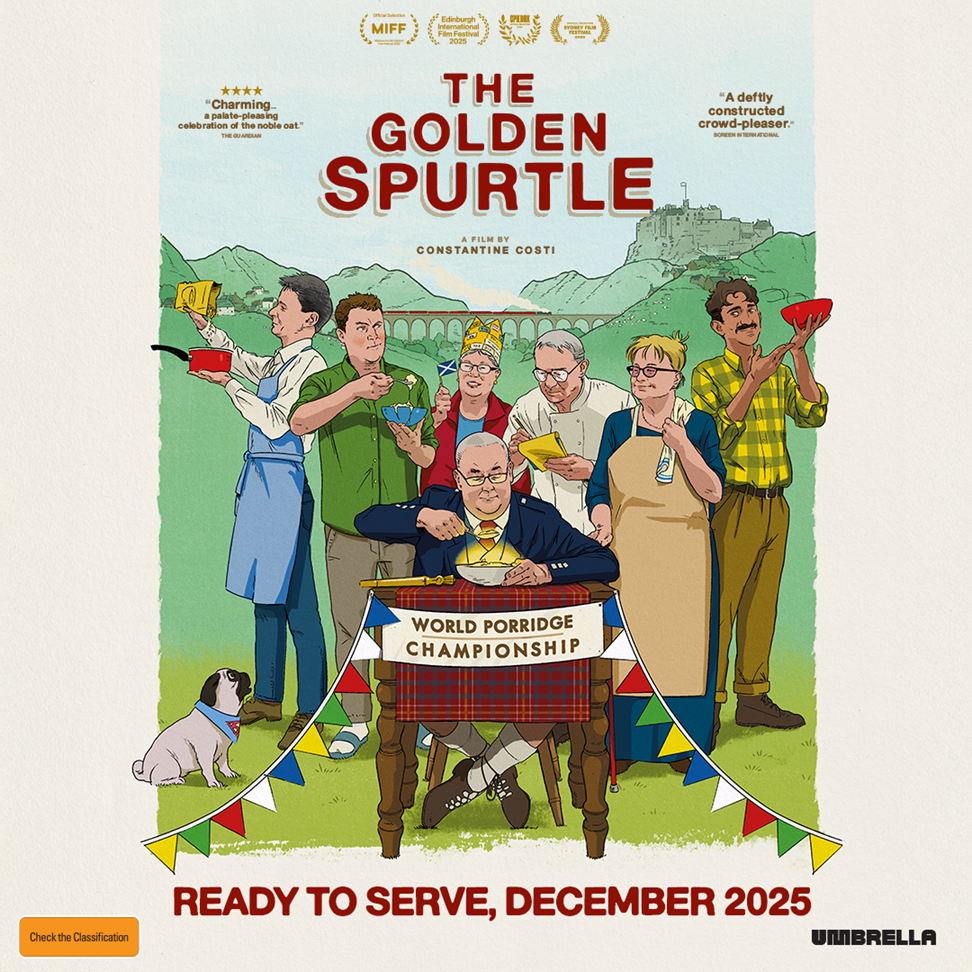 The Golden Spurtle splashes into Aussie cinemas this December