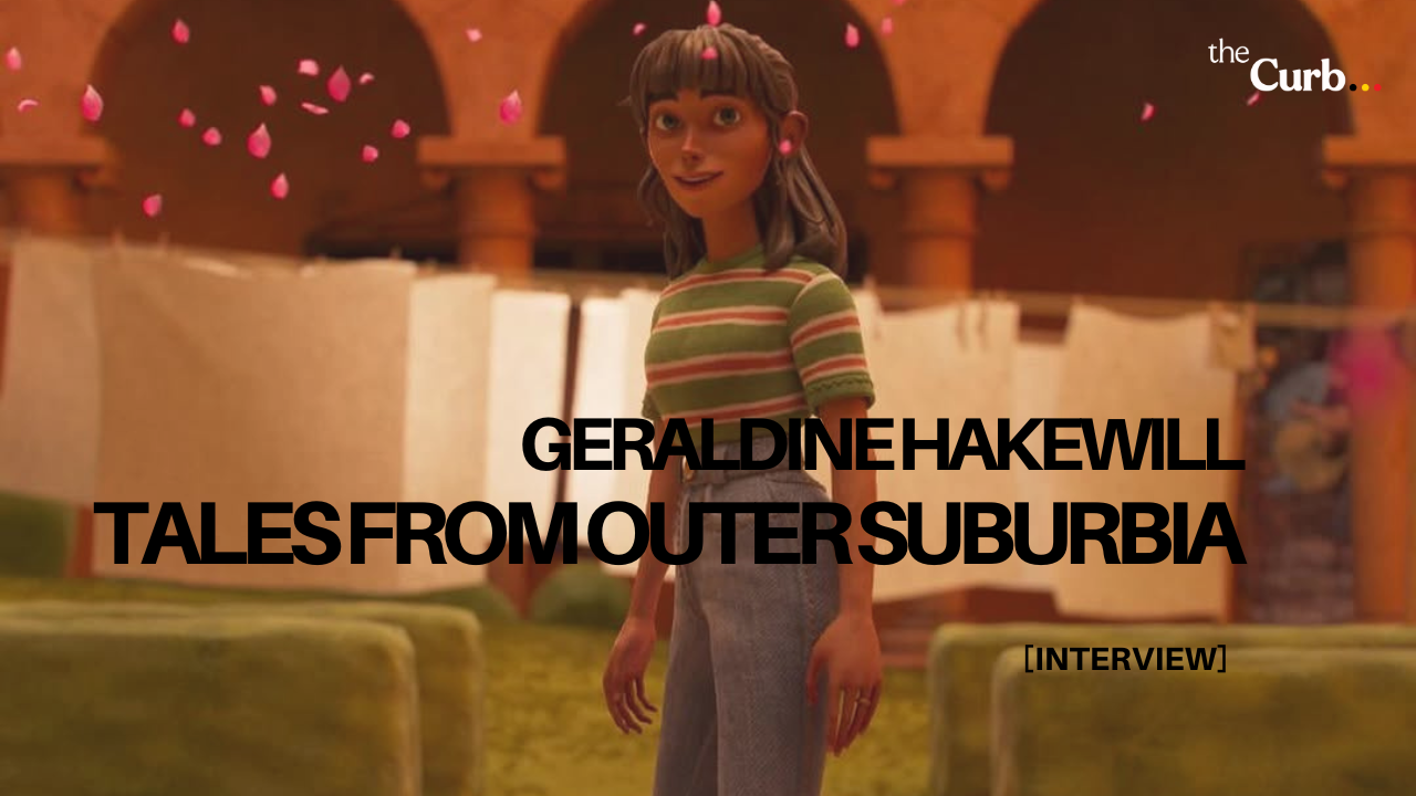 Geraldine Hakewill on voicing single mum Lucy in the adaptation of Shaun Tan's Tales from Outer Suburbia