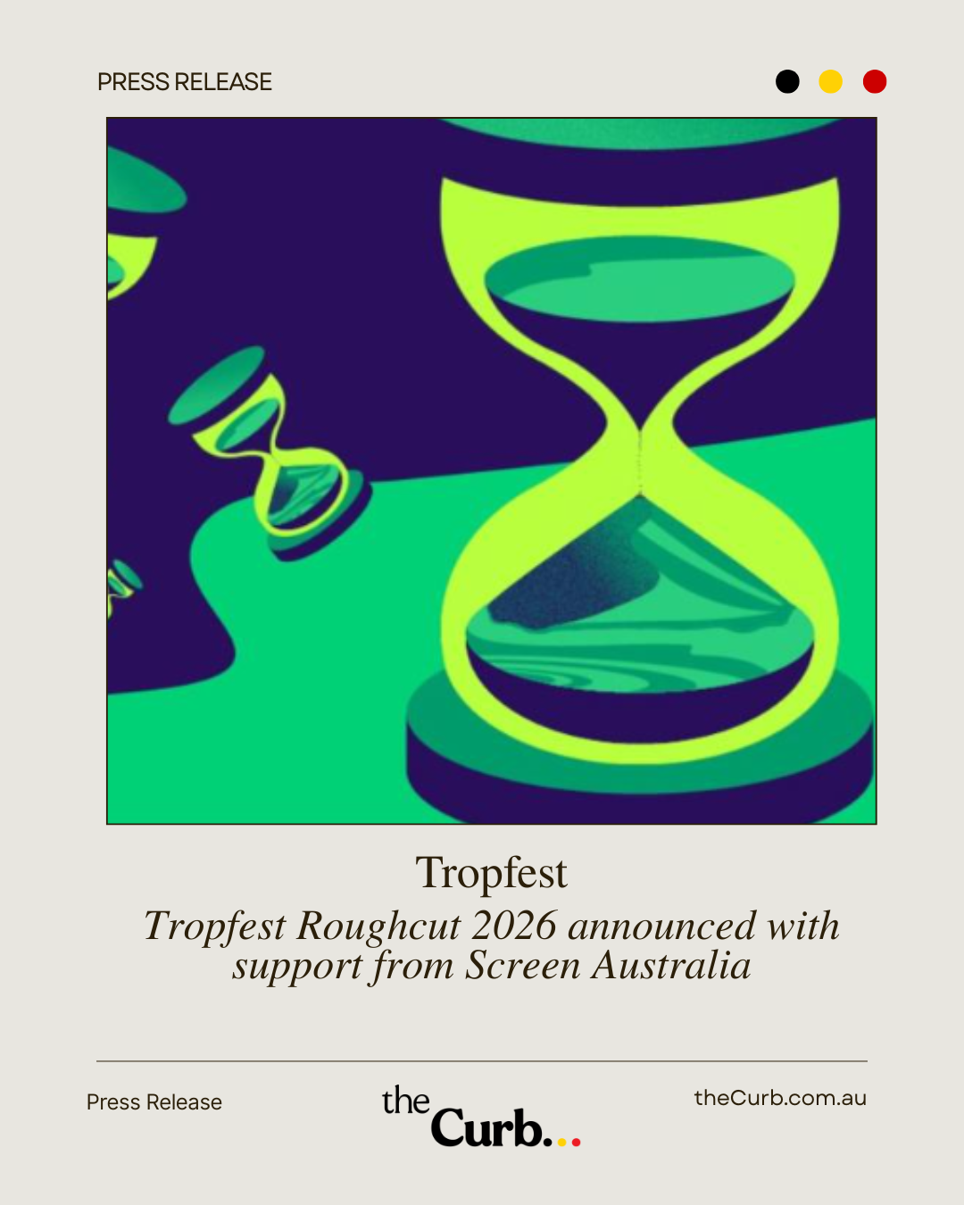 Tropfest Roughcut 2026 announced with support from Screen Australia
