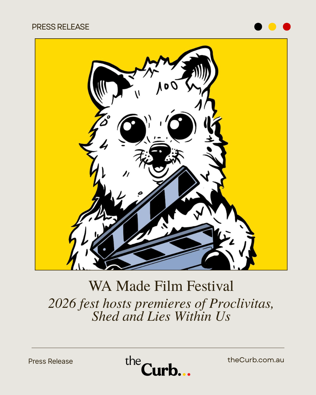 Premieres announced for Proclivitas, Shed and Lies Within Us as the 2026 WA Made Film Festival program unveiled!