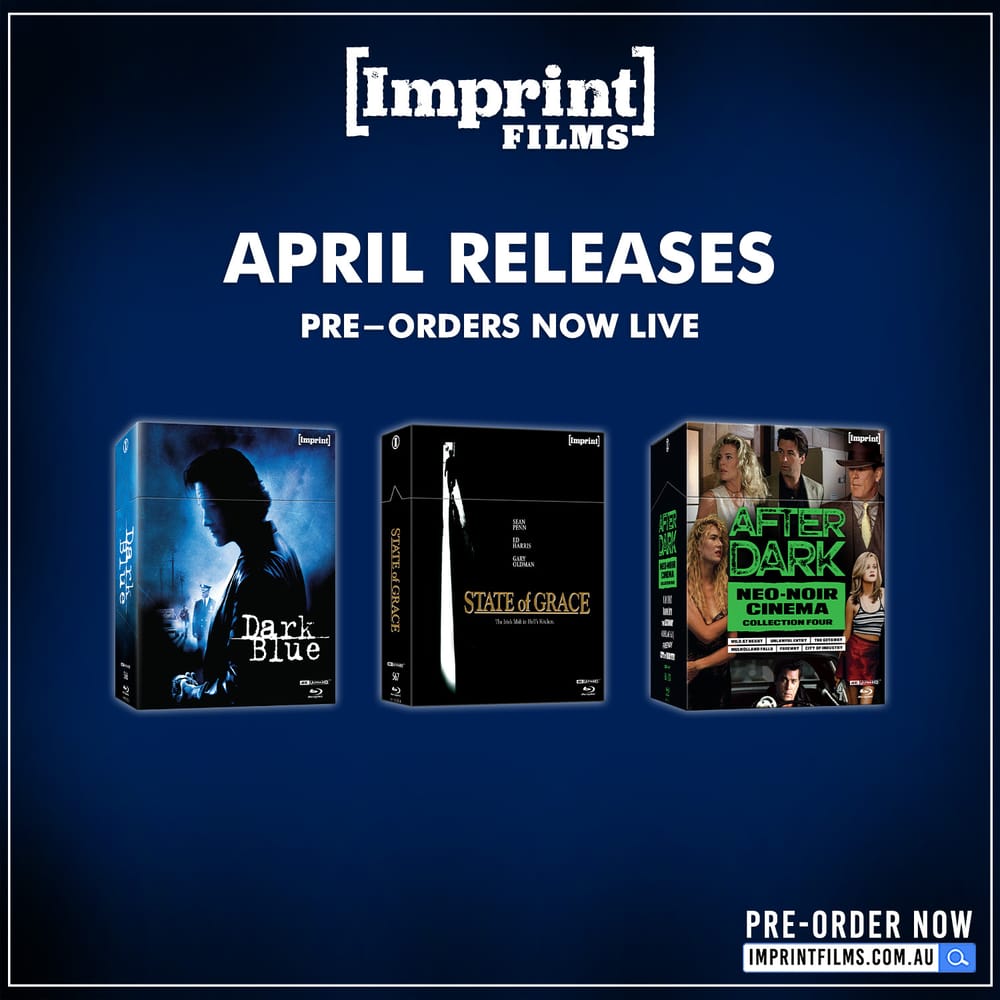 Imprint Films Press Release - April Limited Edition Neo-Noir Hardboxes