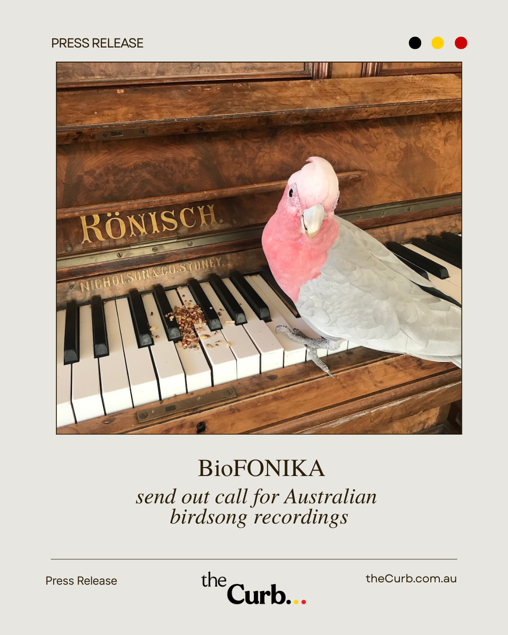 BioFONIKA send out a call for Australian birdsong recordings