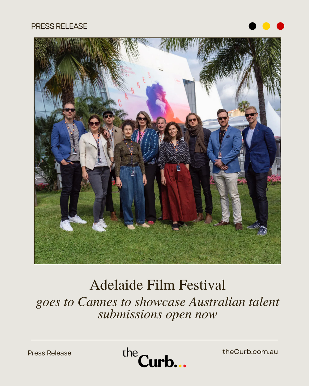 Adelaide Film Festival Goes to Cannes 2026 - opens call for submissions