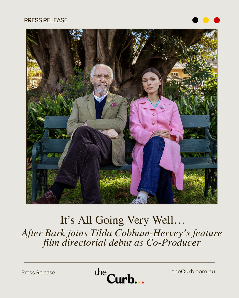 After Bark joins Tilda Cobham-Hervey’s feature film directorial debut as Co-Producer