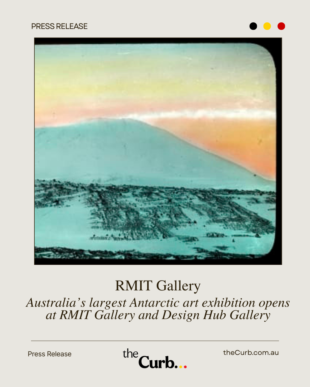 Australia’s largest Antarctic art exhibition opens at RMIT Gallery and Design Hub Gallery