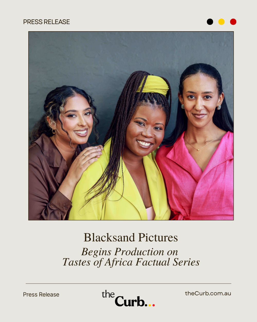 Blacksand Pictures Begins Production on Tastes of Africa Factual Series