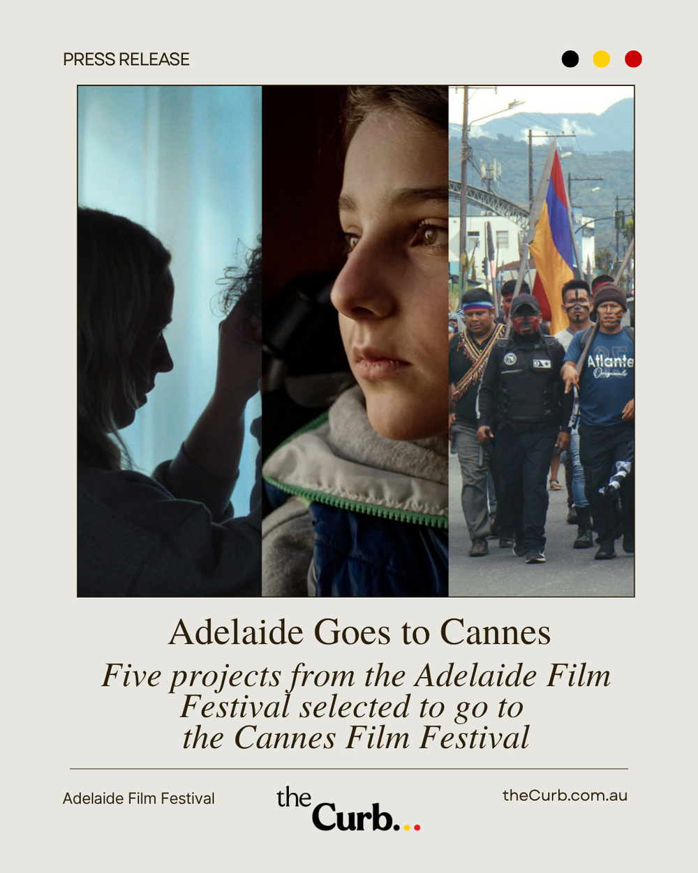 Five projects from the Adelaide Film Festival selected to go to  Cannes