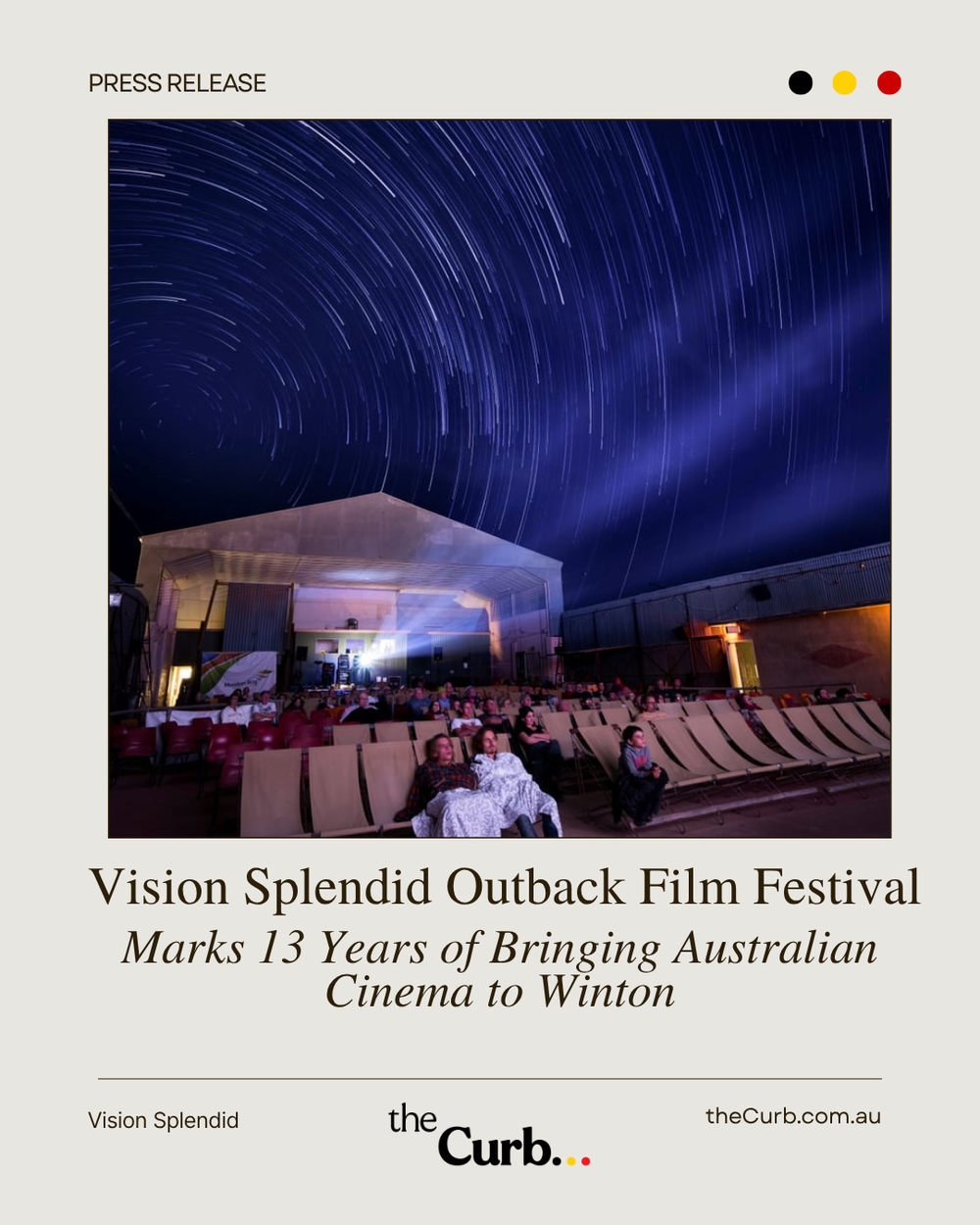 Outback Film Festival Marks 13 Years of Bringing Australian Cinema to Winton