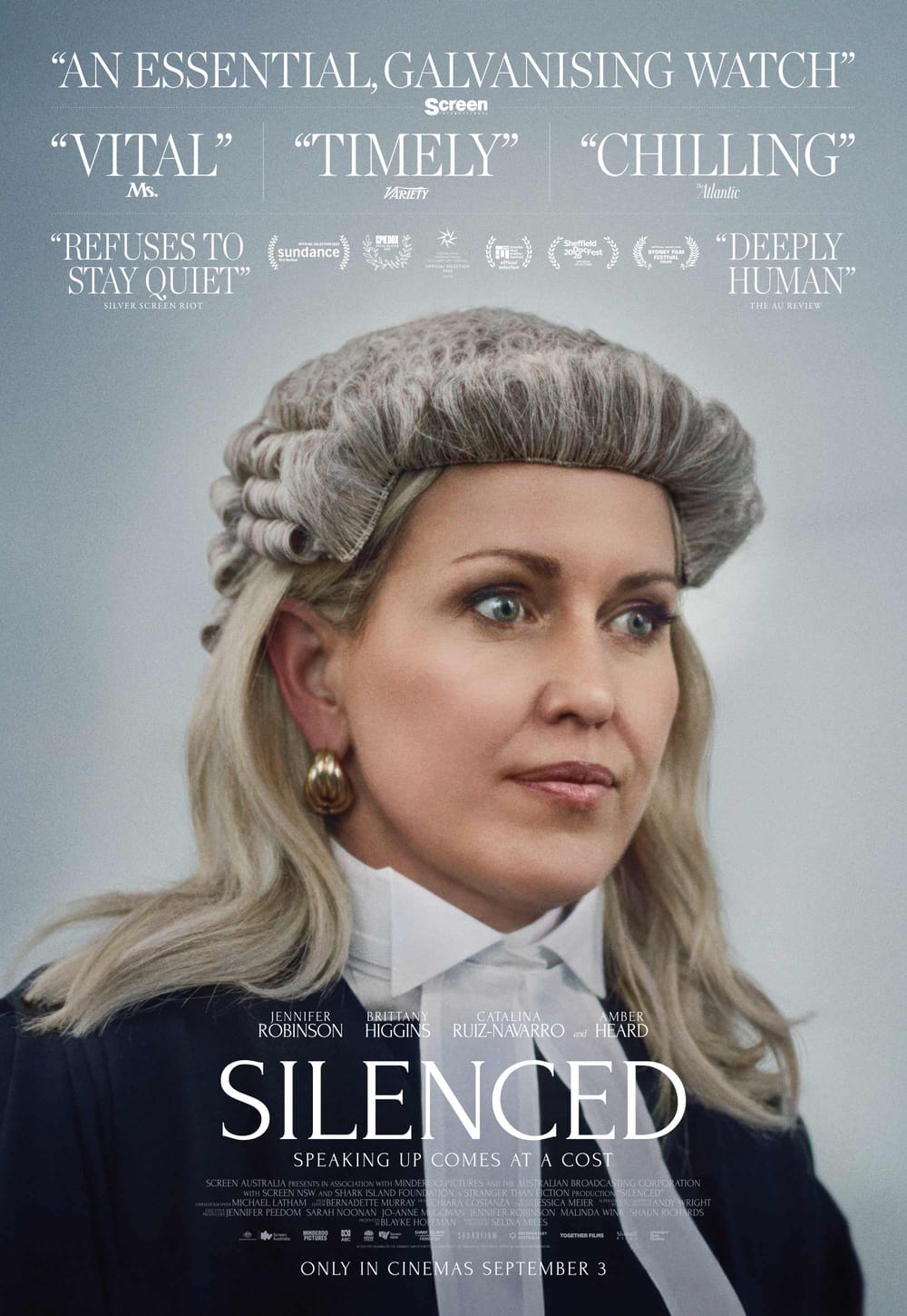Silenced arrives in Australian cinemas on 3 September 2026