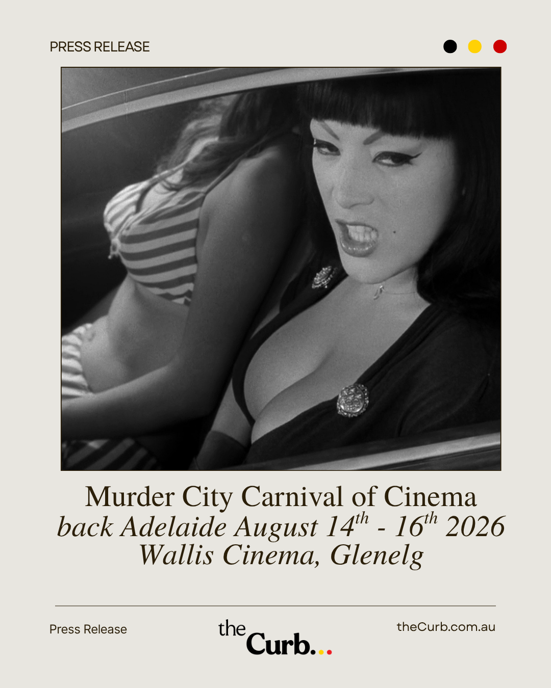 Murder City Carnival of Cinema Film Festival is back in 2026
