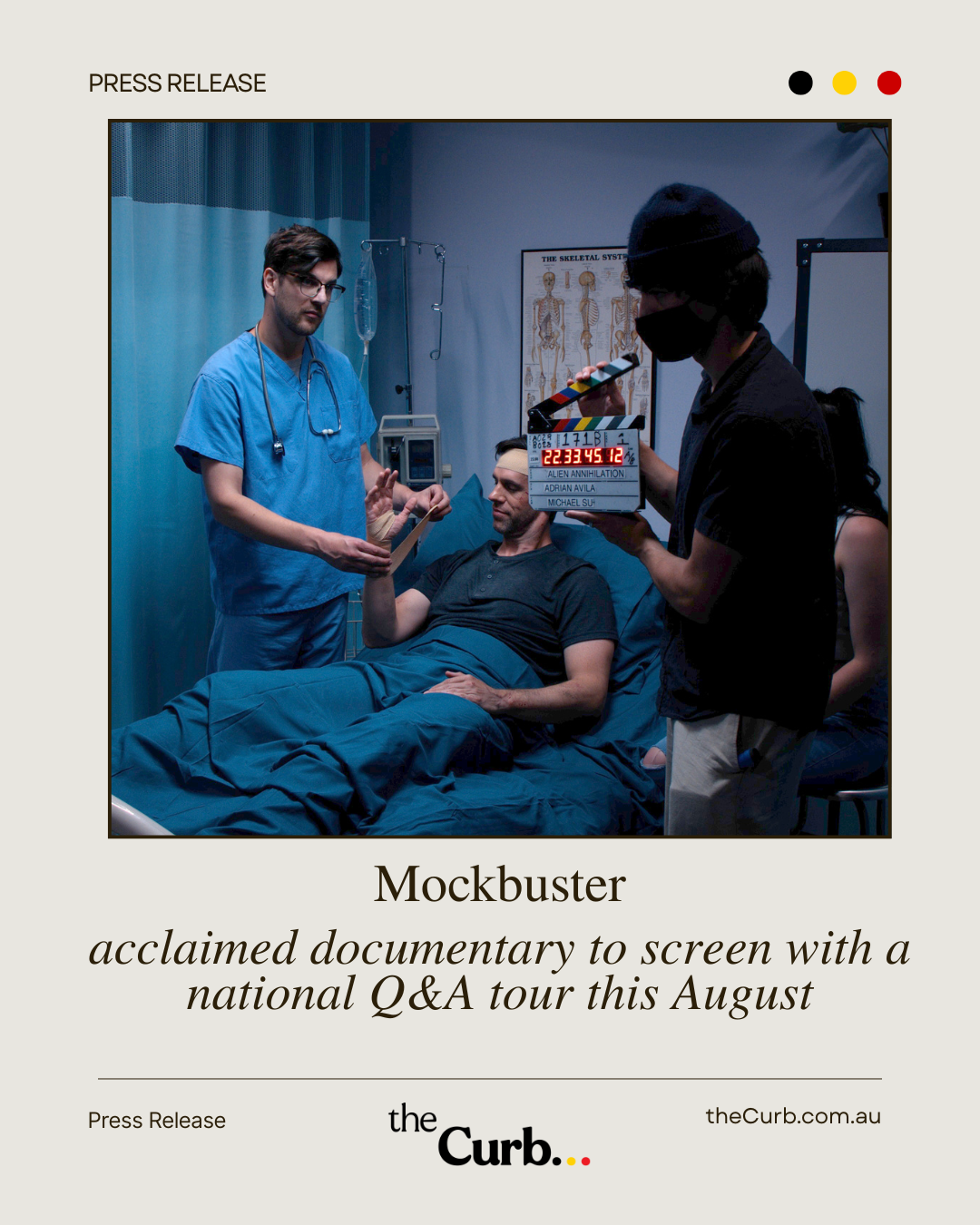 Mockbuster to screen with a national Q&A tour this August