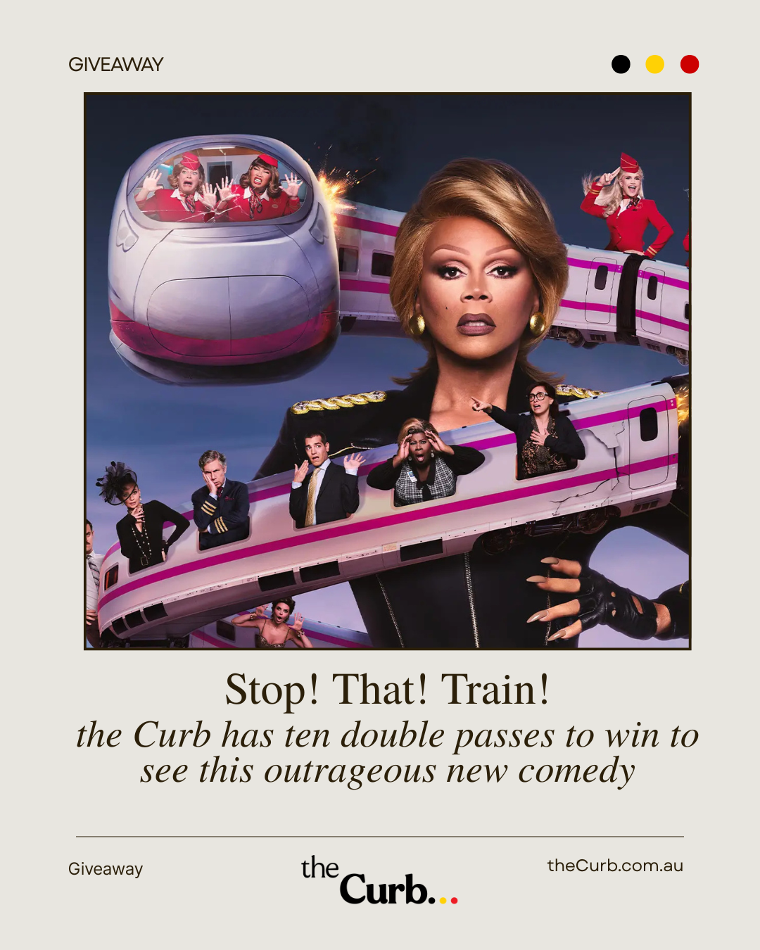 Stop! That! Train! double pass giveaway