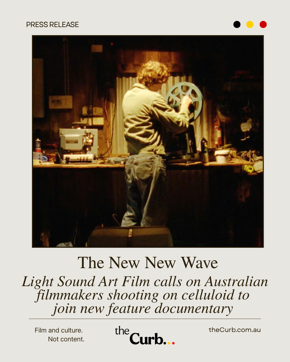 Light Sound Art Film calls on Australian filmmakers shooting on celluloid to join new feature documentary The New New Wave