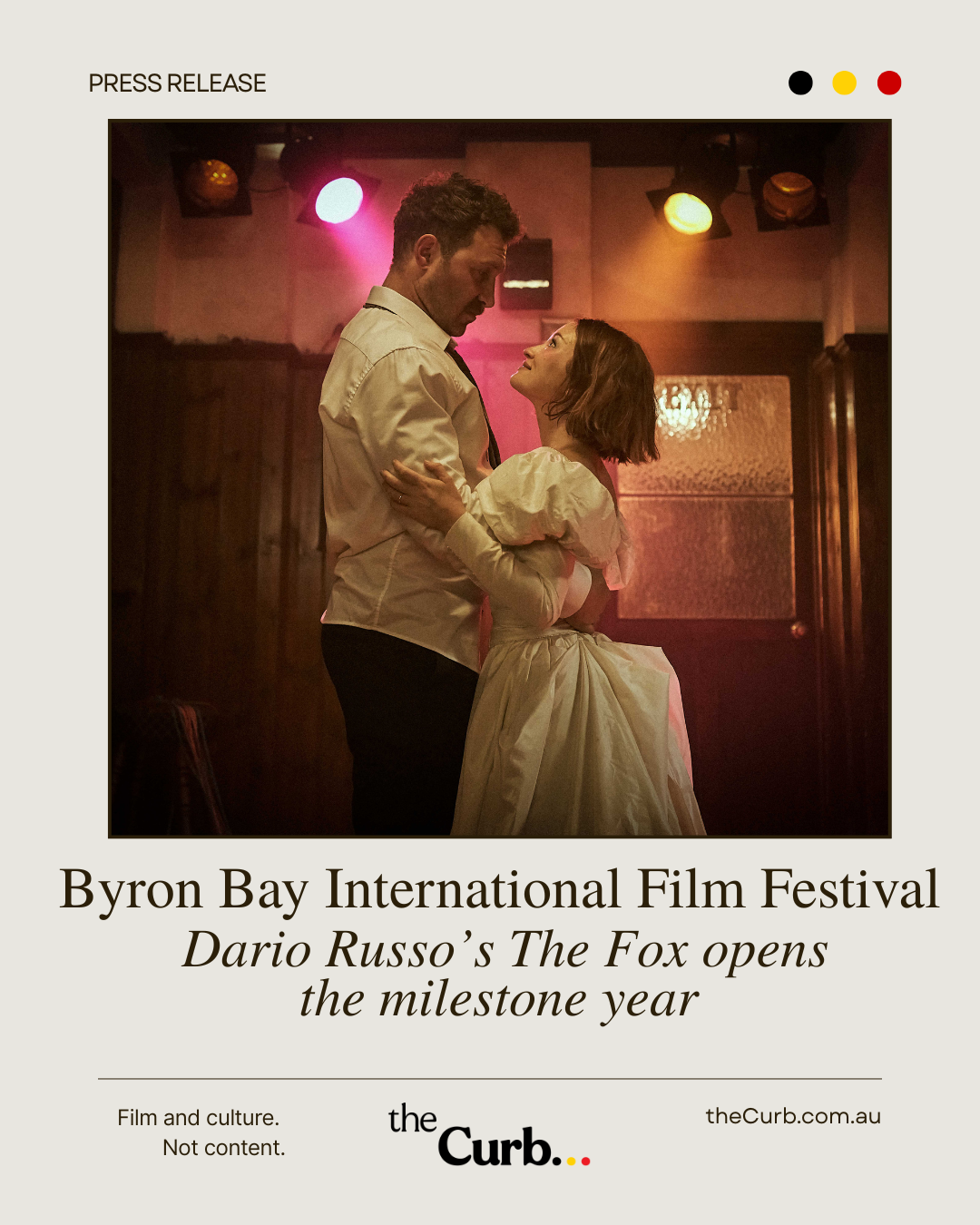 The Fox to open Byron Bay International Film Festival's 20th Edition