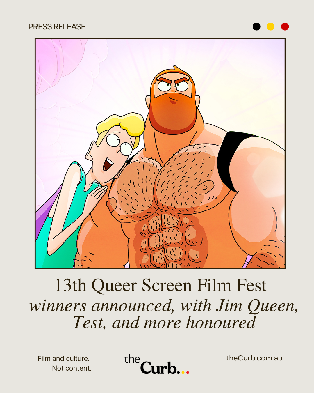 Test & Jim Queen triumph at 13th Queer Screen Film Fest