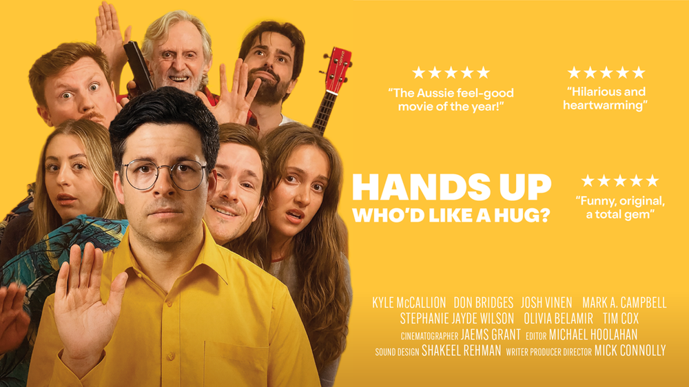 Mick Connolly on Hands Up Who'd Like a Hug?