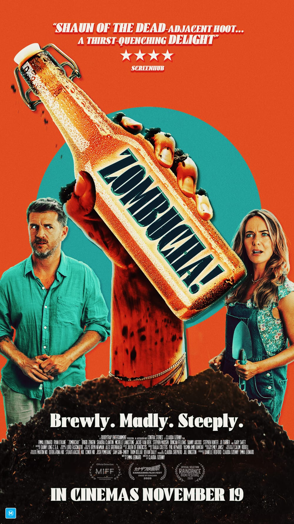 ZOMBUCHA! Q&A screenings around the country ahead of a national cinema release on November 19