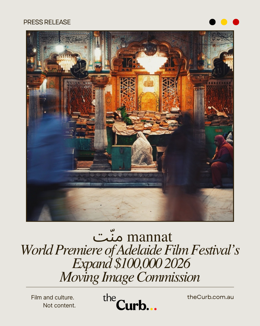 World Premiere of Adelaide Film Festival’s 2026 $100,000 Expand Moving Image Commission