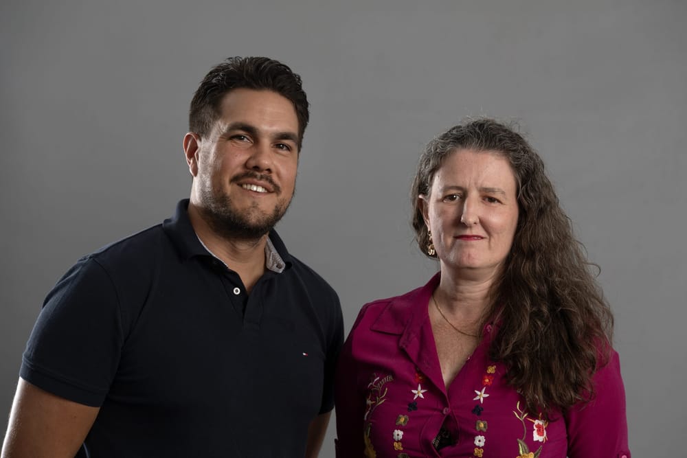 Cian Mungatj McCue and Sarah Price on their new First Nations screen industry initiative Damulgurra Stories