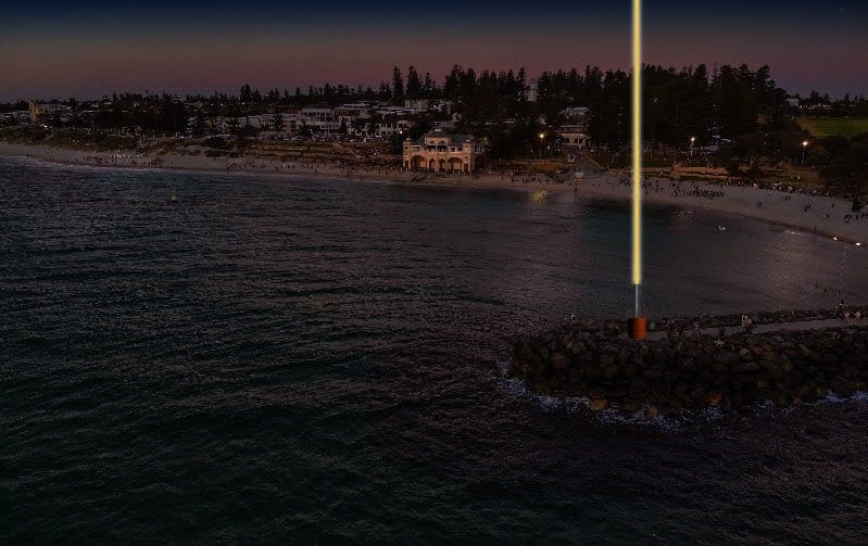 Takeshi Tanabe set to pierce the Night Sky at Sculpture by the Sea, Cottesloe with a <em>Major Light Installation</em>