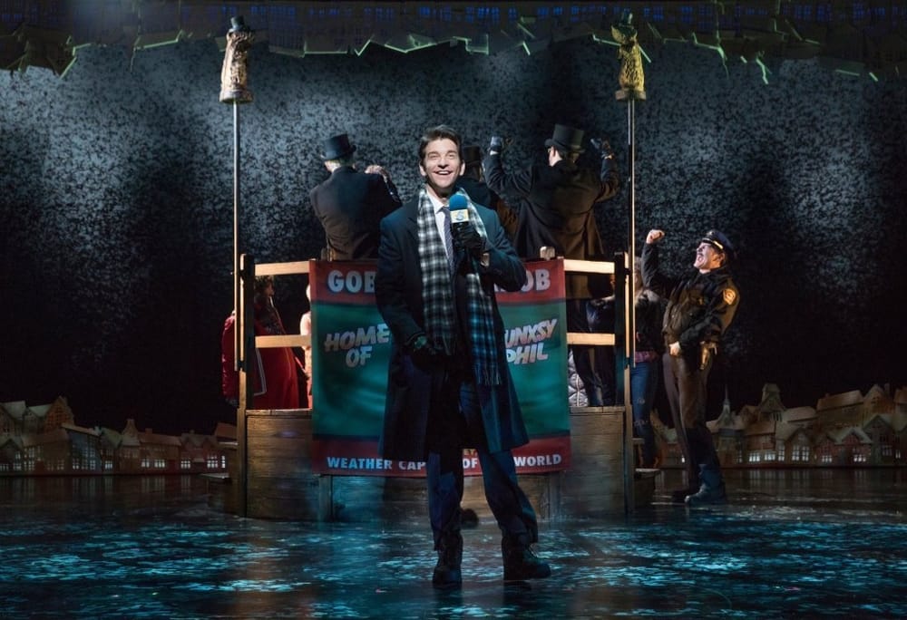 In Groundhog Day The Musical Andy Karl Effortlessly Becomes Phil Connors in a Dynamic Theatrical Production