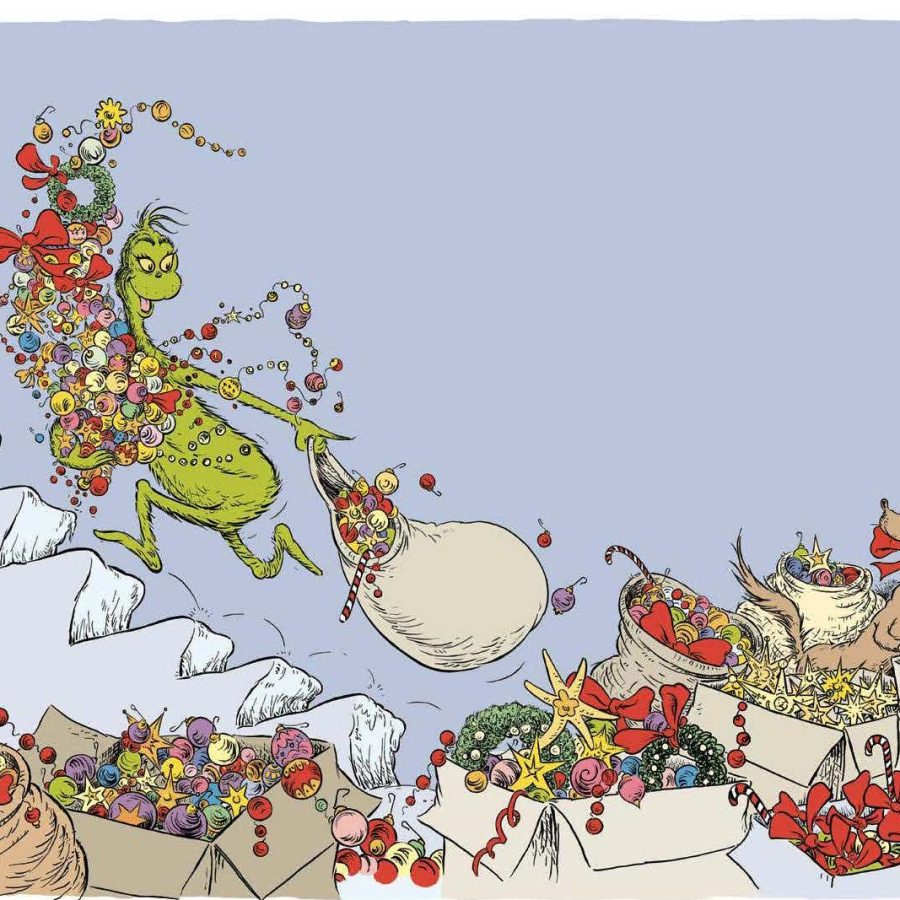An illustration from the new book How the Grinch Lost Christmas! Photograph: Dr Seuss Enterprises, LP 2023